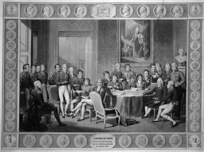 Congress of Vienna, 1814-15 by Jean Baptiste Isabey